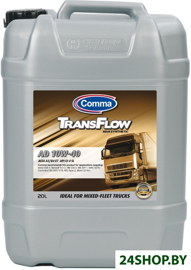 Моторное масло Comma Transflow AD 10W-40 20л Моторное масло Comma Transflow AD 10W-40 20л