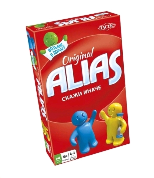 Настольная игра Tactic Alias (Скажи иначе 2, компактная версия) Настольная игра Tactic Alias (Скажи иначе 2, компактная версия)