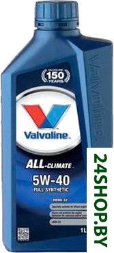 Моторное масло Valvoline All-Climate C3 5W-40 1л Моторное масло Valvoline All-Climate C3 5W-40 1л