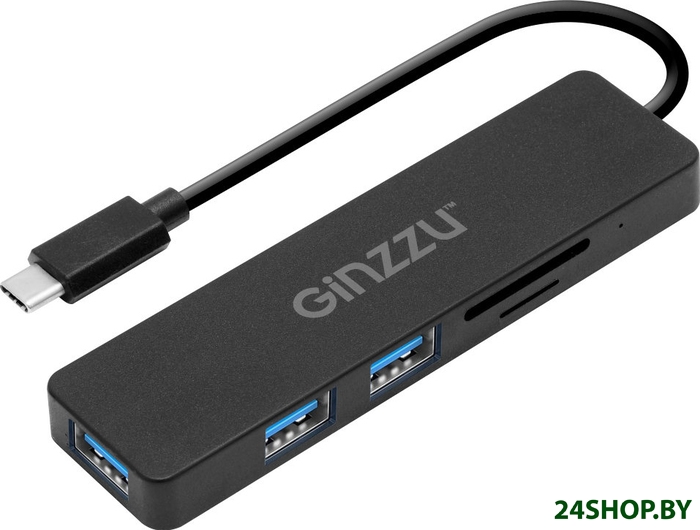 USB-хаб Ginzzu GR-899UB USB-хаб Ginzzu GR-899UB