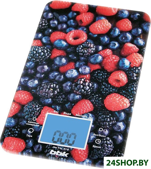 Кухонные весы BBK KS107G (лесные ягоды) Кухонные весы BBK KS107G (лесные ягоды)