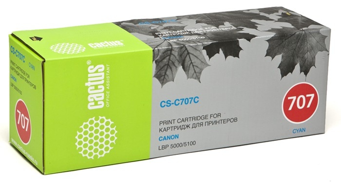 Тонер Картридж Cactus CS-C707C Тонер Картридж Cactus CS-C707C