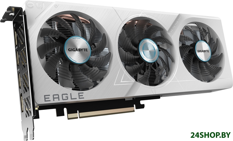 Видеокарта Gigabyte GeForce RTX 4060 Eagle OC Ice 8G GV-N4060EAGLEOC ICE-8GD Видеокарта Gigabyte GeForce RTX 4060 Eagle OC Ice 8G GV-N4060EAGLEOC ICE-8GD
