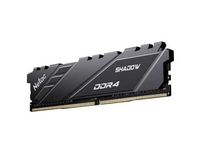 Оперативная память Netac Shadow 16GB DDR4 PC4-25600 NTSDD4P32SP-16E Оперативная память Netac Shadow 16GB DDR4 PC4-25600 NTSDD4P32SP-16E