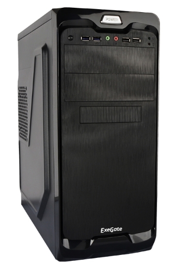 Корпус ExeGate UN-604 400W Black (EX269436RUS) Корпус ExeGate UN-604 400W Black (EX269436RUS)
