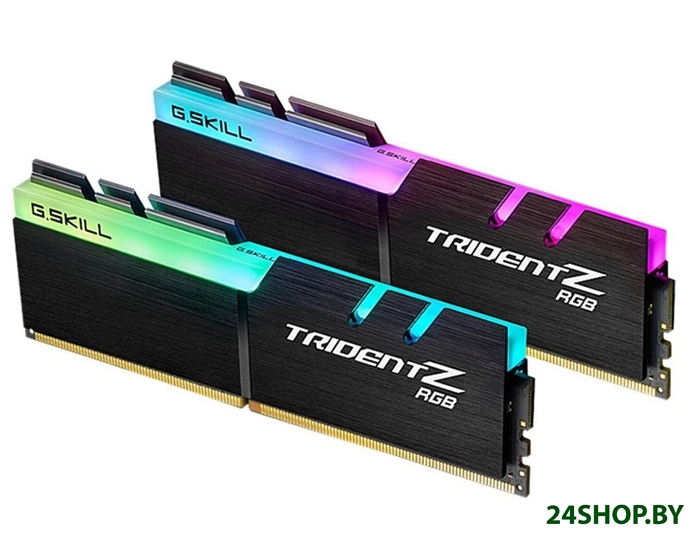 Оперативная память G.Skill Trident Z RGB 2x32GB DDR4 PC4-25600 F4-3200C16D-64GTZR Оперативная память G.Skill Trident Z RGB 2x32GB DDR4 PC4-25600 F4-3200C16D-64GTZR