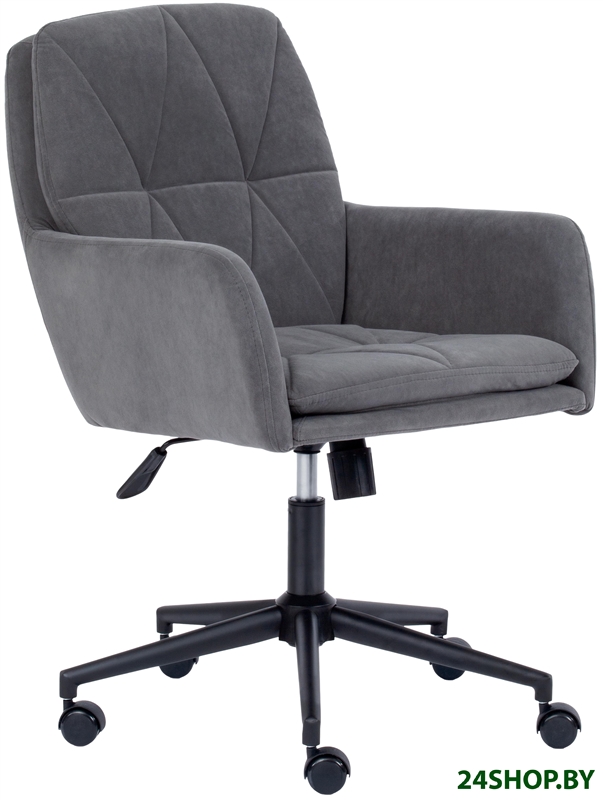 Кресло TetChair Garda (флок, серый) Кресло TetChair Garda (флок, серый)