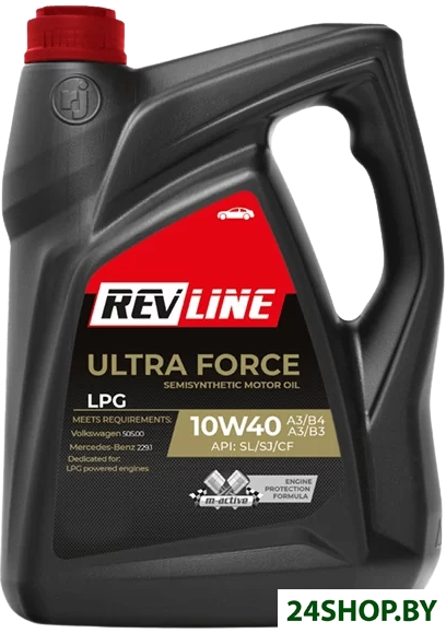 Моторное масло Revline Ultra Force LPG 10W-40 5л Моторное масло Revline Ultra Force LPG 10W-40 5л