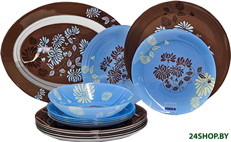 Столовый сервиз Luminarc Tamako Brown N9715 Столовый сервиз Luminarc Tamako Brown N9715