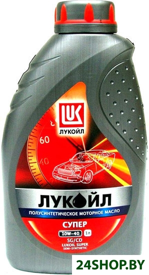 Моторное масло Лукойл Супер 10W-40 SG/CD 1л Моторное масло Лукойл Супер 10W-40 SG/CD 1л