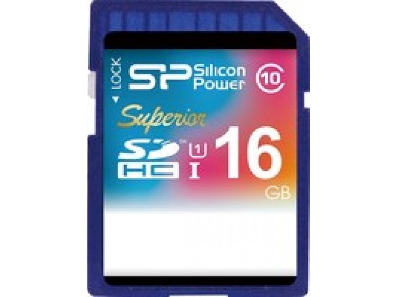 Карта памяти Silicon-Power SDHC Superior UHS-1 (Class 10) 16 GB (SP016GBSDHCU1V10) Карта памяти Silicon-Power SDHC Superior UHS-1 (Class 10) 16 GB (SP016GBSDHCU1V10)