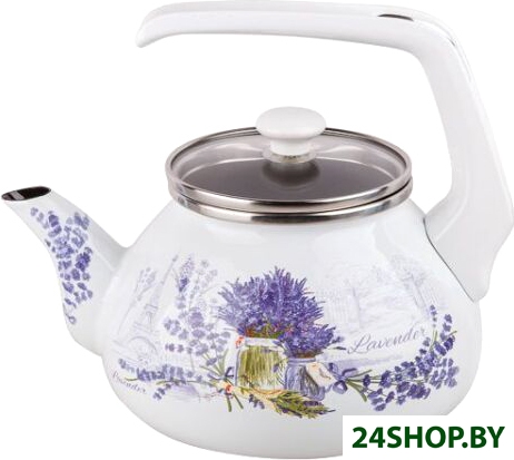 Чайник без свистка Perfecto Linea Букет лаванды 52-360922 Чайник без свистка Perfecto Linea Букет лаванды 52-360922