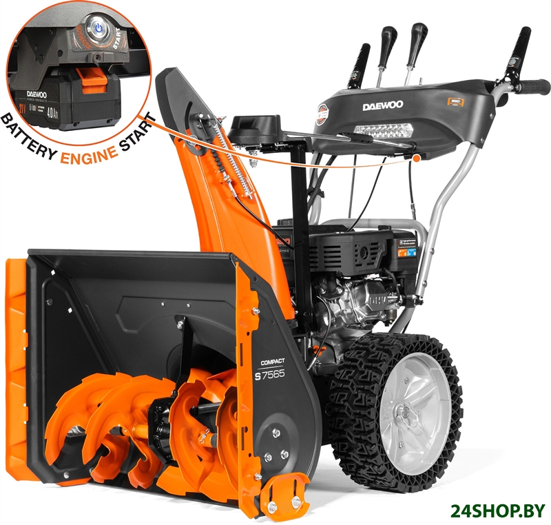 Снегоуборщик Daewoo Power S 7565 Снегоуборщик Daewoo Power S 7565