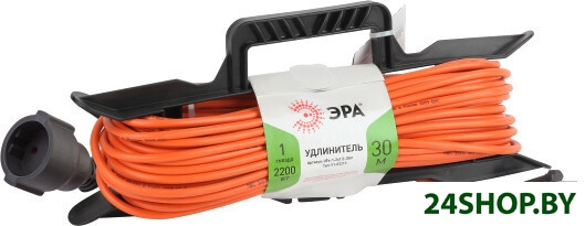 Удлинитель ЭРА UFx-1-2x1.0-30m-IP44 Б0043041 Удлинитель ЭРА UFx-1-2x1.0-30m-IP44 Б0043041