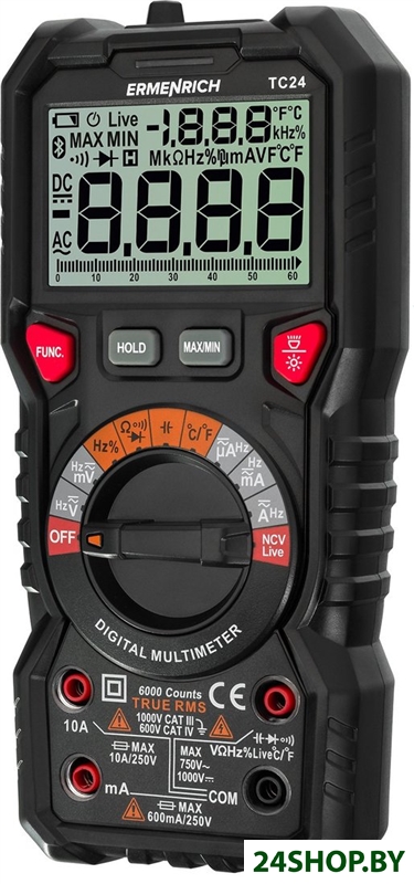 Мультиметр Ermenrich Zing TC24 82986 Мультиметр Ermenrich Zing TC24 82986