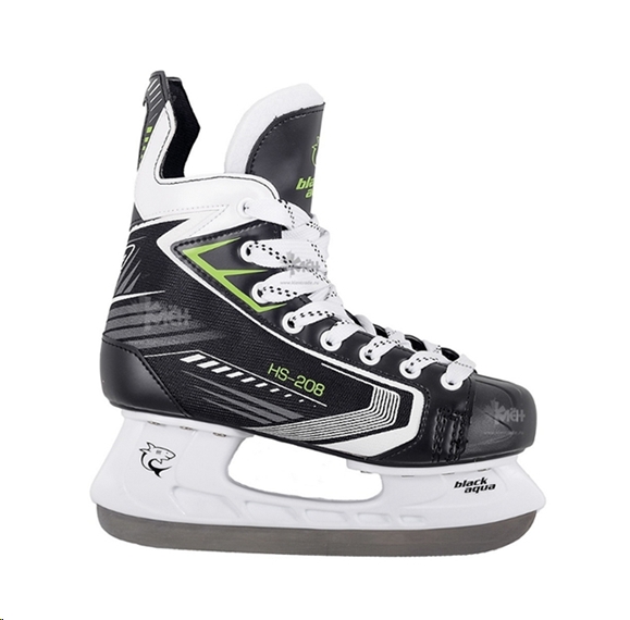 Коньки хоккейные Black Aqua HS-208 (р.39) Коньки хоккейные Black Aqua HS-208 (р.39)