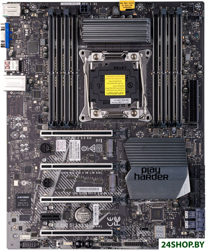 Материнская плата Supermicro MBD-C9X299-RPGF-L-B Материнская плата Supermicro MBD-C9X299-RPGF-L-B
