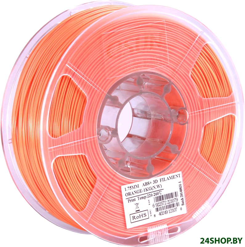 eSUN ABS+ 1.75 мм 1000 г (оранжевый) eSUN ABS+ 1.75 мм 1000 г (оранжевый)