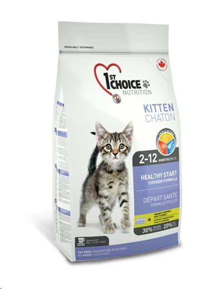 Сухой корм для кошек 1st Choice Kitten Healthy Start 0.9 кг Сухой корм для кошек 1st Choice Kitten Healthy Start 0.9 кг
