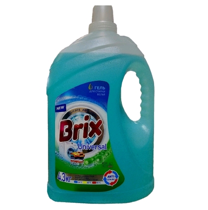 Гель для стирки белья BRIX Universal 4.3кг Гель для стирки белья BRIX Universal 4.3кг