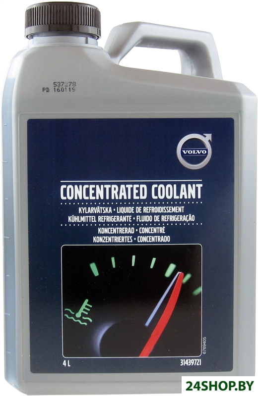 Антифриз Volvo Concentrated Coolant 4л Антифриз Volvo Concentrated Coolant 4л