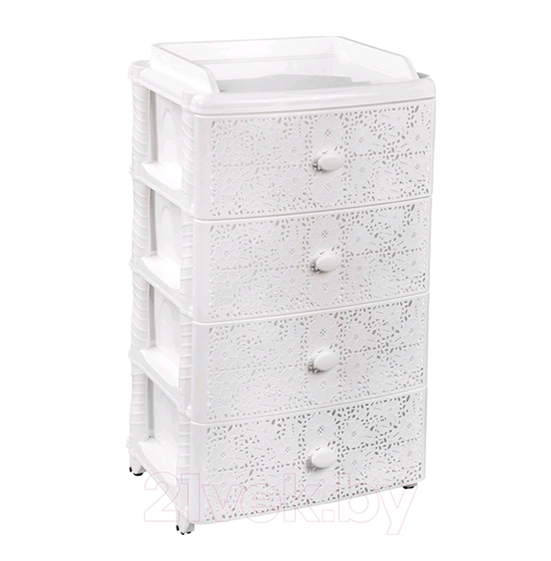 Комод Альтернатива М6791 (белый) Комод Альтернатива М6791 (белый)