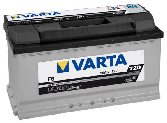 Автомобильный аккумулятор VARTA Black Dynamic F6 590122072 (90 А/ч) Автомобильный аккумулятор VARTA Black Dynamic F6 590122072 (90 А/ч)