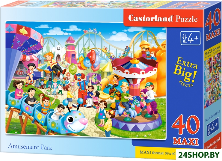 Пазл Castorland Maxi Парк развлечений В-040353 (40 эл) Пазл Castorland Maxi Парк развлечений В-040353 (40 эл)
