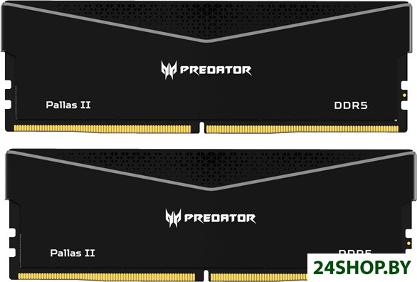 Оперативная память Acer Predator Pallas II 2x32ГБ DDR5 6400 МГц BL.9BWWR.438 Оперативная память Acer Predator Pallas II 2x32ГБ DDR5 6400 МГц BL.9BWWR.438