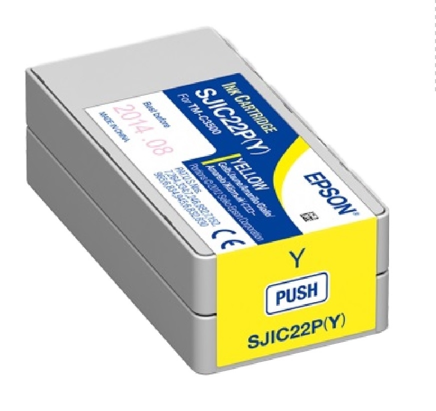Картридж Epson C33S020604 (желтый, для TM-C3500) Картридж Epson C33S020604 (желтый, для TM-C3500)