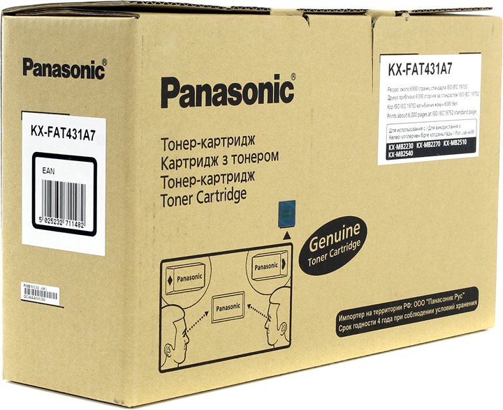 Картридж для принтера Panasonic KX-FAT431A7 Картридж для принтера Panasonic KX-FAT431A7