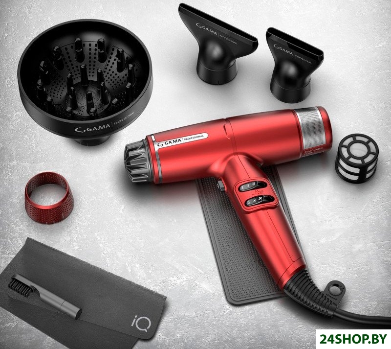 Фен GA.MA IQ Lite PH6030.RD (красный) Фен GA.MA IQ Lite PH6030.RD (красный)