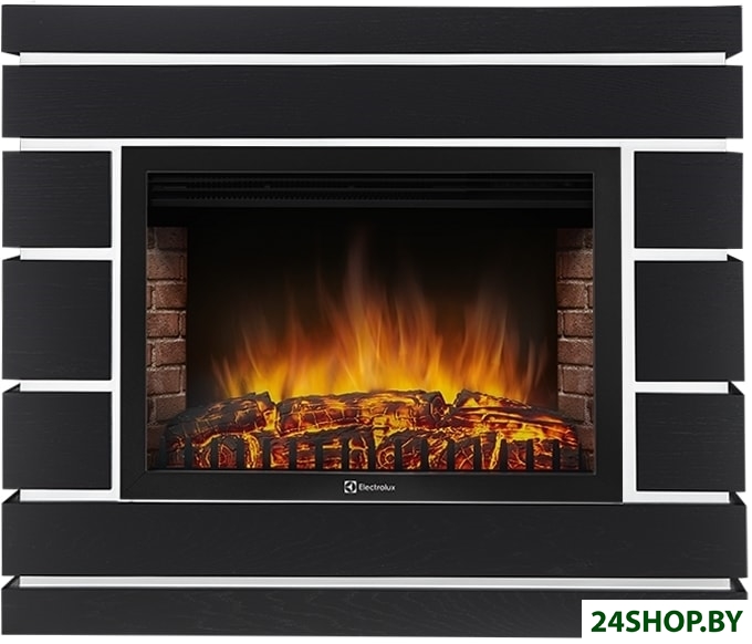 Портал Firelight Moderno 25 (шпон черный дуб) Портал Firelight Moderno 25 (шпон черный дуб)