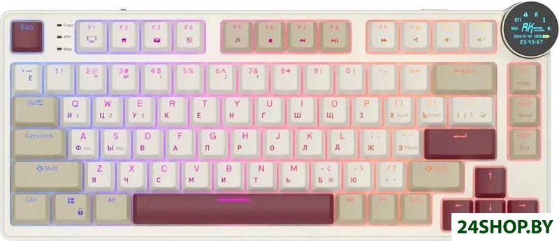 Клавиатура Royal Kludge N80 Rosy Clouds (RK Red) Клавиатура Royal Kludge N80 Rosy Clouds (RK Red)