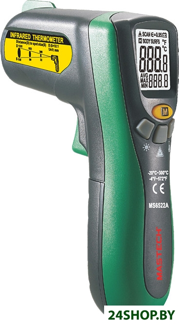 Пирометр Mastech MS6522A Пирометр Mastech MS6522A