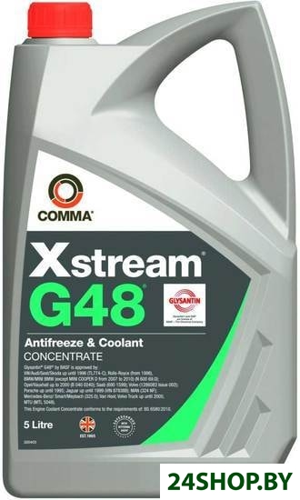 Антифриз Comma Xstream G48 Concentrate 5л Антифриз Comma Xstream G48 Concentrate 5л