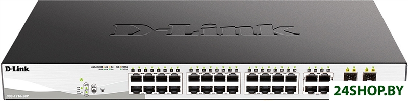 Настраиваемый коммутатор D-Link DGS-1210-28P/F5A Настраиваемый коммутатор D-Link DGS-1210-28P/F5A