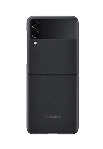 Чехол для телефона Samsung Aramid Cover для Samsung Galaxy Z Flip3 (черный) (EF-XF711SBEGRU) Чехол для телефона Samsung Aramid Cover для Samsung Galaxy Z Flip3 (черный) (EF-XF711SBEGRU)