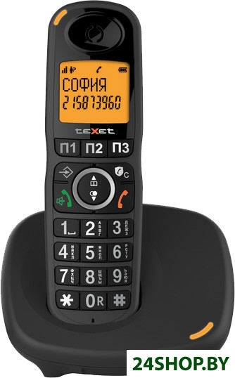 Радиотелефон TeXet TX-D8905A (черный) Радиотелефон TeXet TX-D8905A (черный)