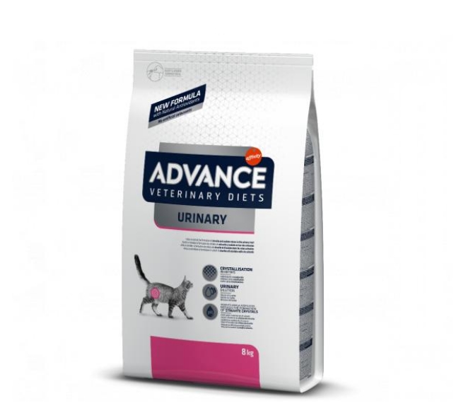 Сухой корм для кошек Advance VetDiets Cat Urinary 8 кг Сухой корм для кошек Advance VetDiets Cat Urinary 8 кг
