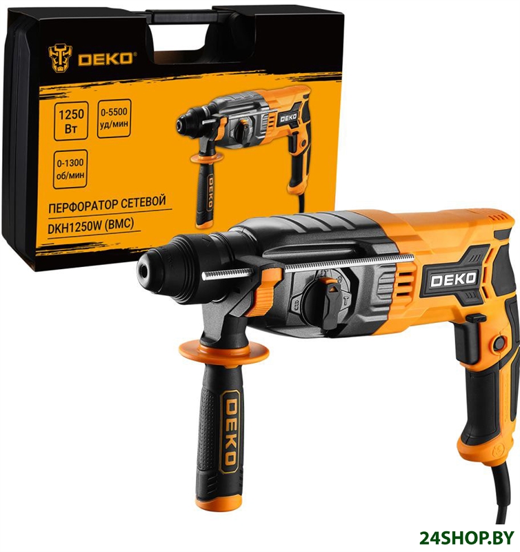 Перфоратор Deko DKH1250W (кейс) Перфоратор Deko DKH1250W (кейс)