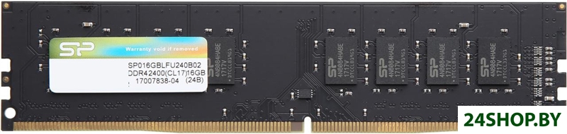 Оперативная память Silicon-Power 16GB DDR4 PC4-25600 SP016GBLFU320X02 Оперативная память Silicon-Power 16GB DDR4 PC4-25600 SP016GBLFU320X02