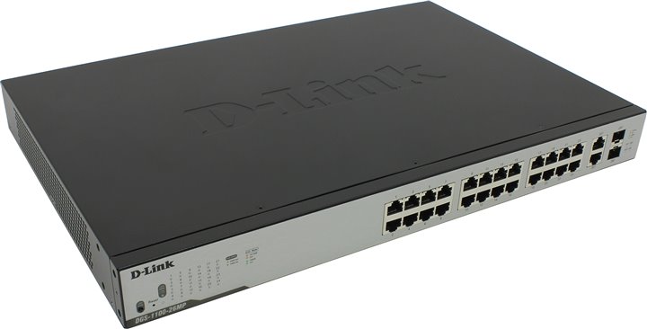 Коммутатор D-Link DGS-1100-26MP/B1A Коммутатор D-Link DGS-1100-26MP/B1A