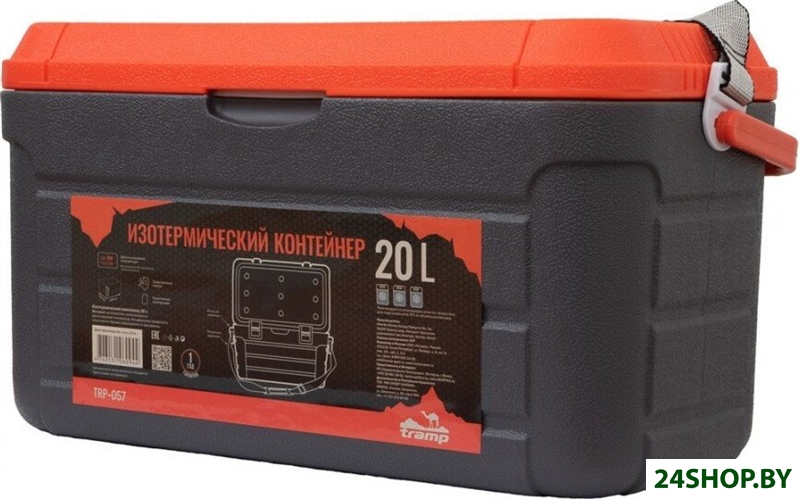 Термобокс TRAMP TRP-057 20л (черный/оранжевый) Термобокс TRAMP TRP-057 20л (черный/оранжевый)