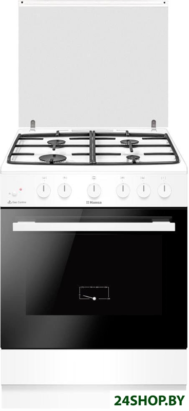 Кухонная плита Hansa FCGW63193 Кухонная плита Hansa FCGW63193