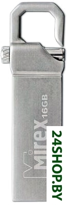 USB Flash Mirex Crab 16GB (серебристый) USB Flash Mirex Crab 16GB (серебристый)