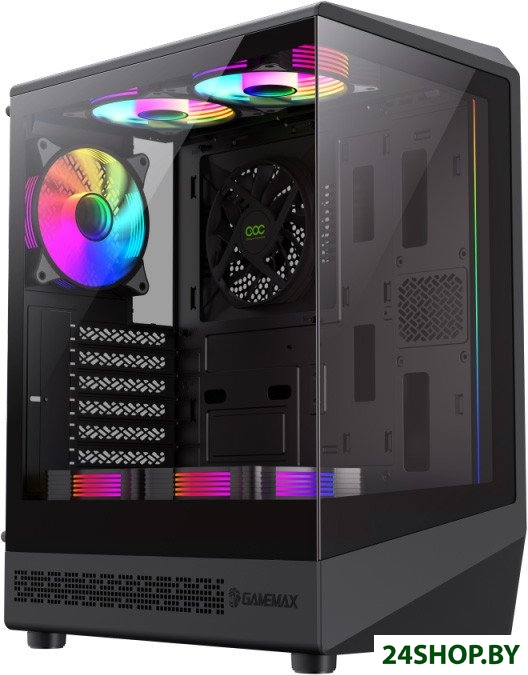 Корпус GameMax Vista COC BK (черный) Корпус GameMax Vista COC BK (черный)