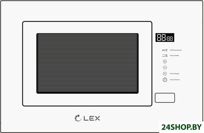 Микроволновая печь LEX Bimo 20.01 (белый) Микроволновая печь LEX Bimo 20.01 (белый)