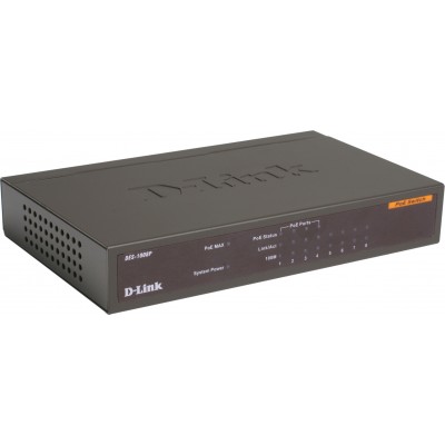 Коммутатор D-Link DES-1008P Коммутатор D-Link DES-1008P
