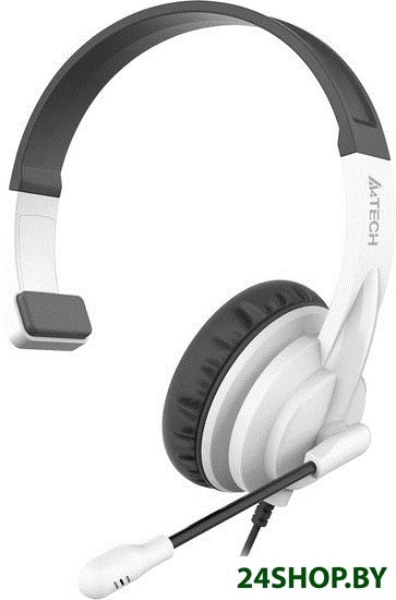 Офисная гарнитура A4Tech HU-11 (белый) Офисная гарнитура A4Tech HU-11 (белый)